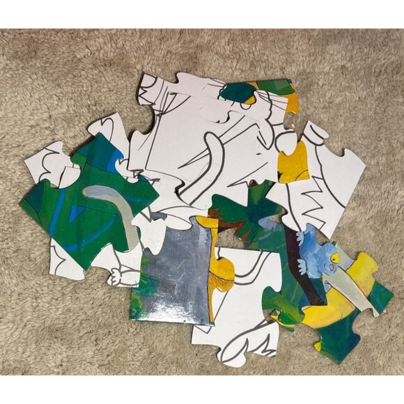 I Dont Want To Go To Bed Double Sided 30-Piece Jigsaw Little Tiger Press No Book - Picture 3 of 4